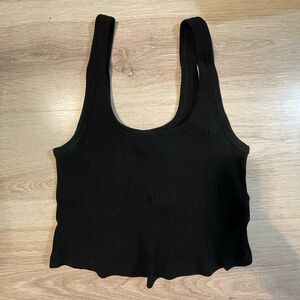 Old Navy cropped ribbed tank top